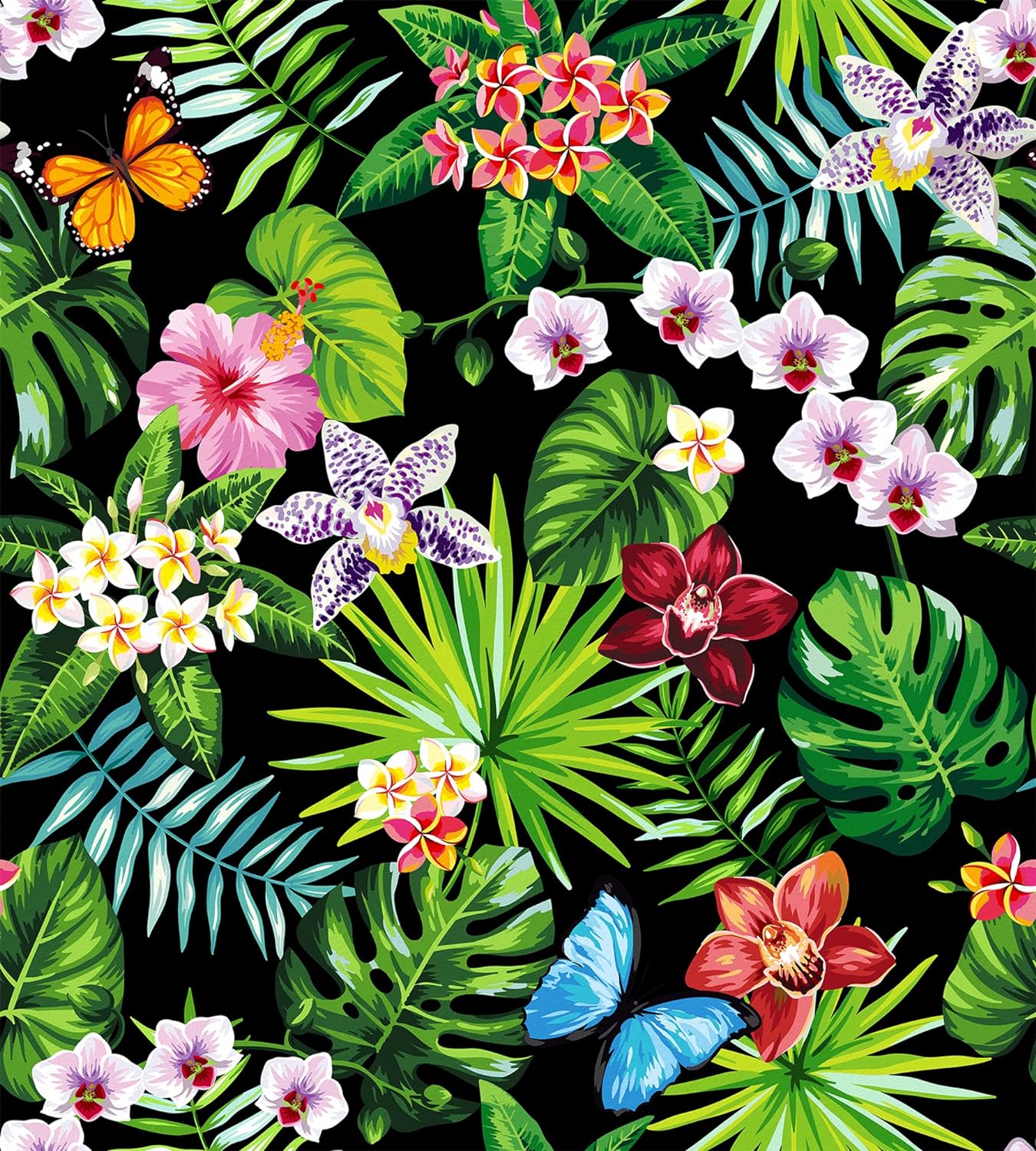 Wallderful Colorful Botanic Wallpaper