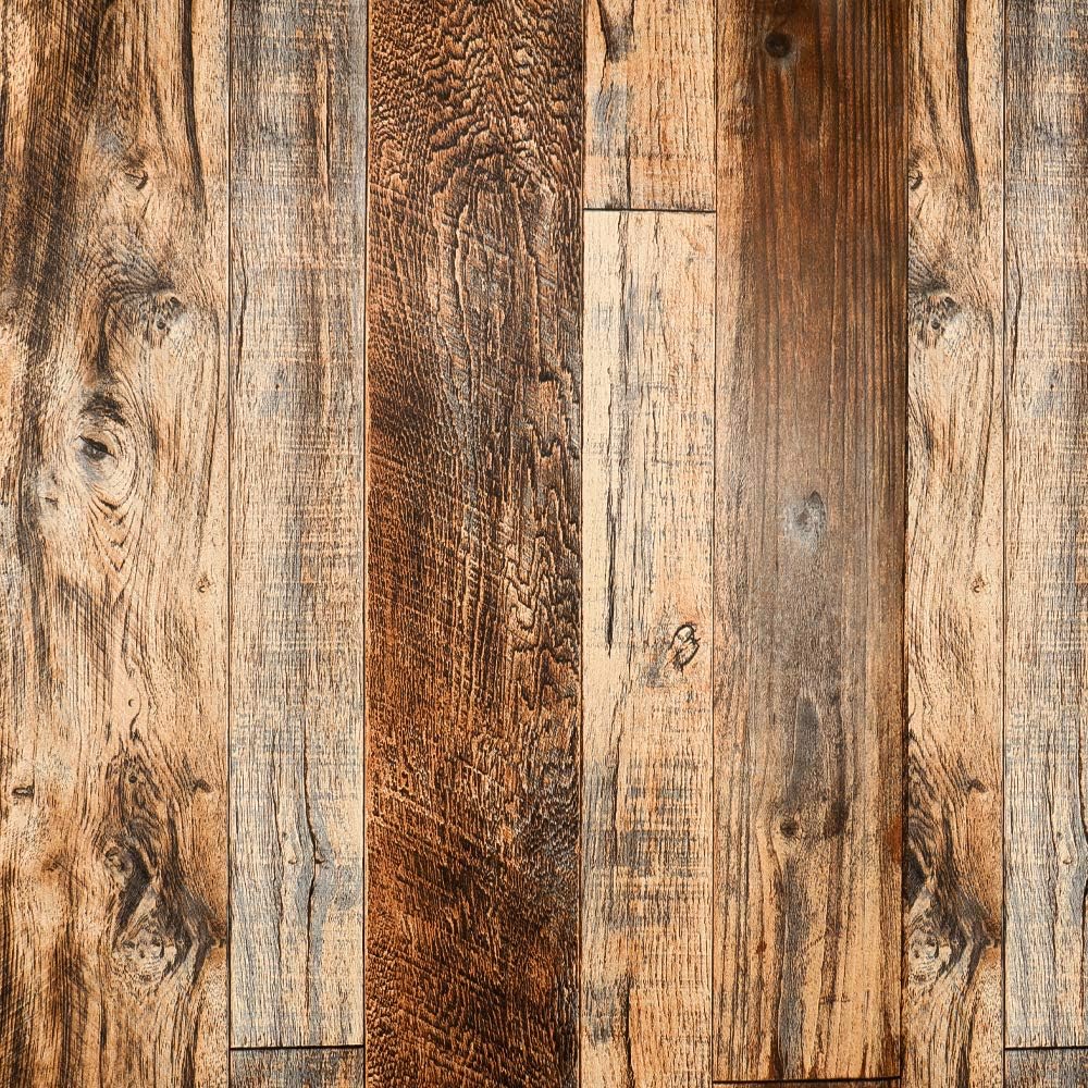 TANONE Decorative Distressed Wood Wallpaper