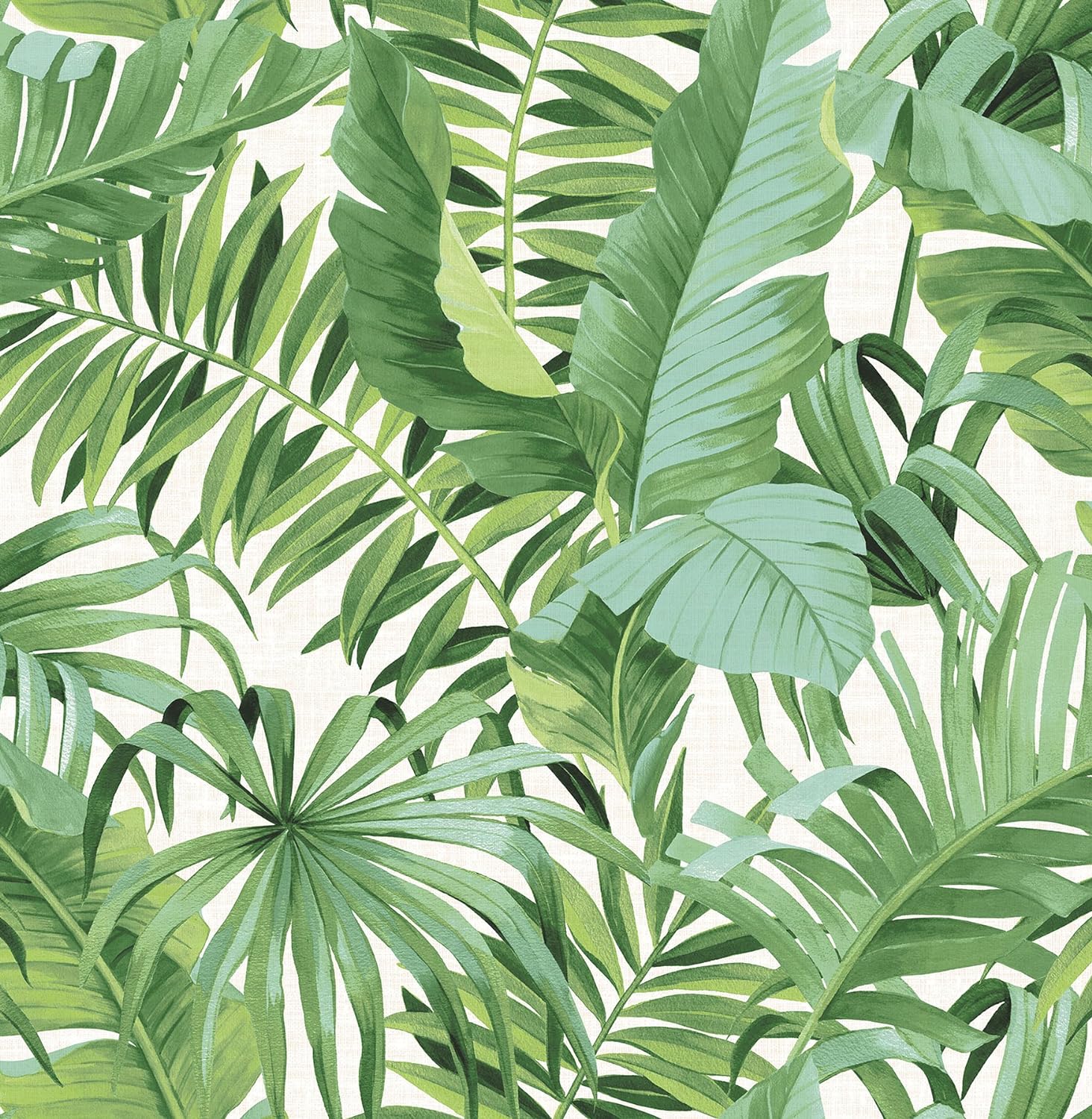 NuWallpaper Palm and Banana Leaf Wallpaper