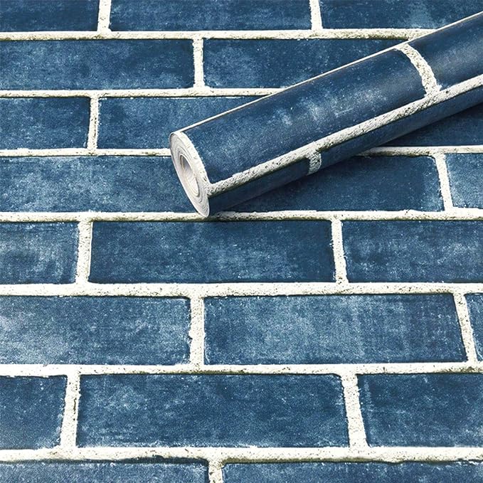 HeloHo Faux Brick Wallpaper