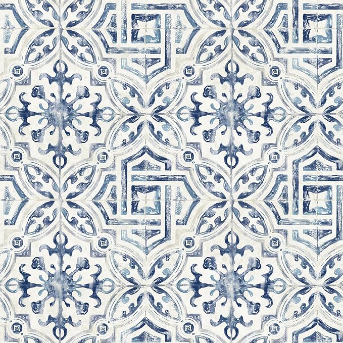NuWallpaper Spanish Tile Wallpaper