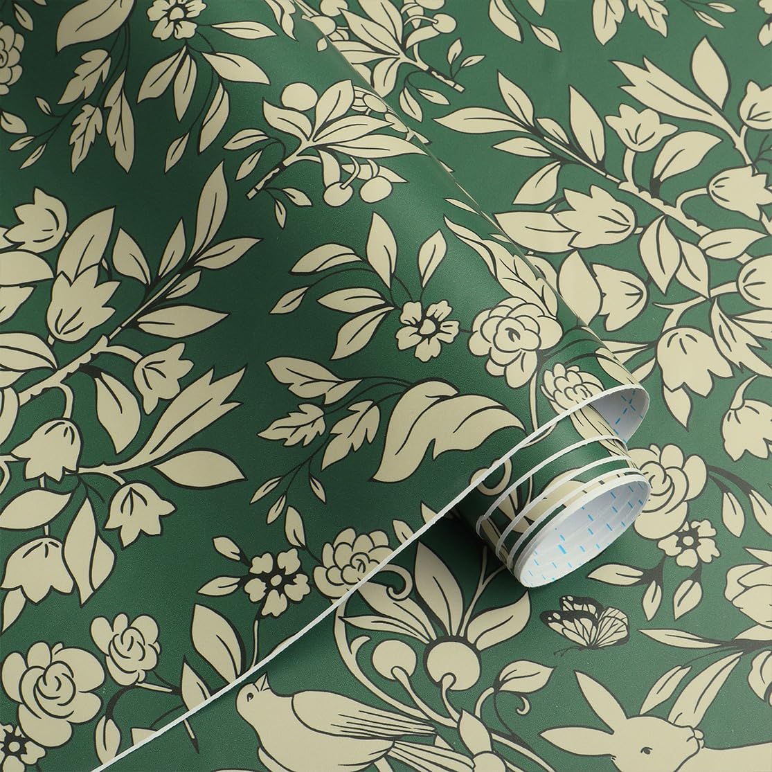 Timeet Green Fairytale Wall Covering