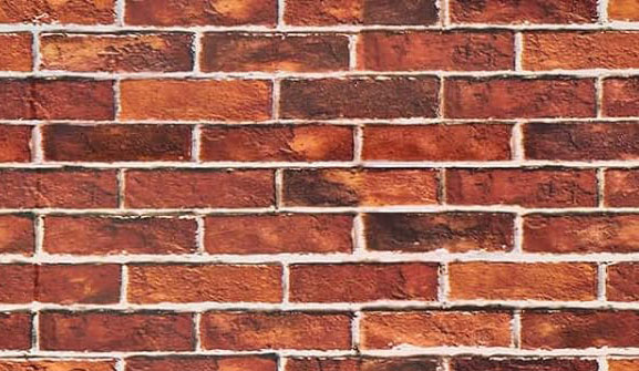 Abyssaly Red Brick Self-Adhesive Wallpaper