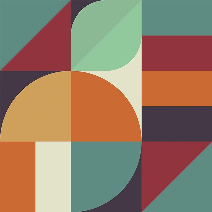 VaryPaper Retro Multicolor Wallpaper