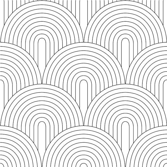 HAOKHOME Minimalist Arched Wall Cover
