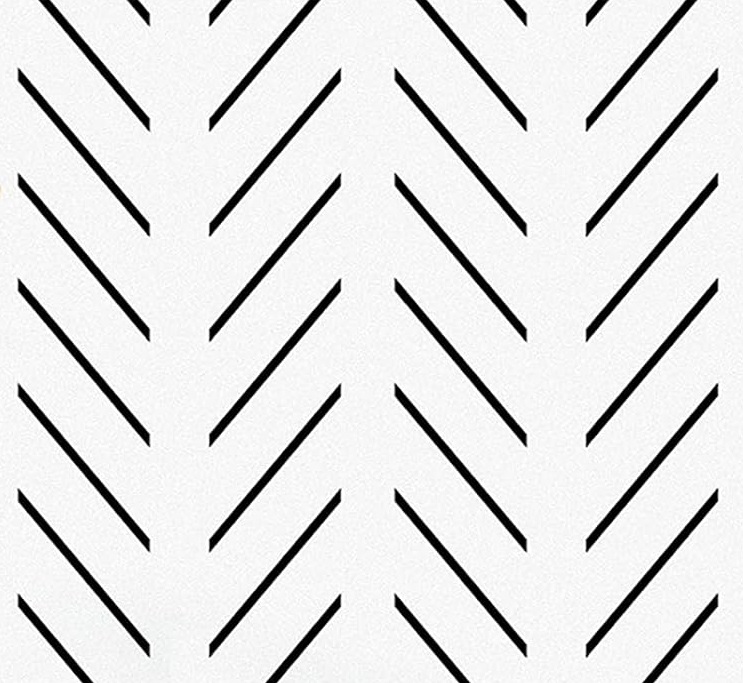 Erfoni Black and White Stripe Wallpaper