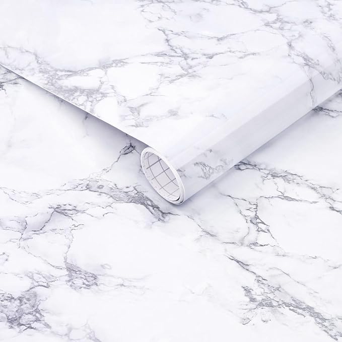 Arthome WALL DECOR White and Gray Wallpaper