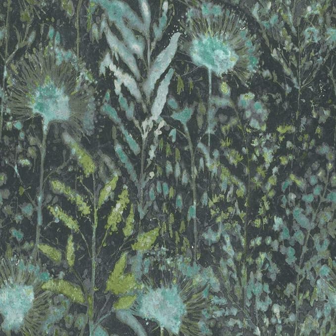 RoomMates Vintage Teal Wall Cover
