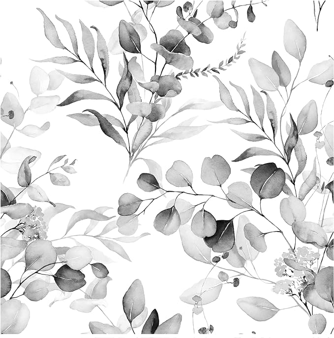 HAOKHOME Eucalyptus Leaf Wallpaper