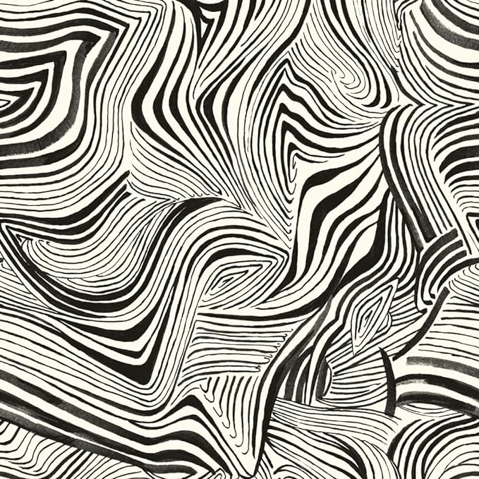 Tempaper Abstract Zebra Wall Art