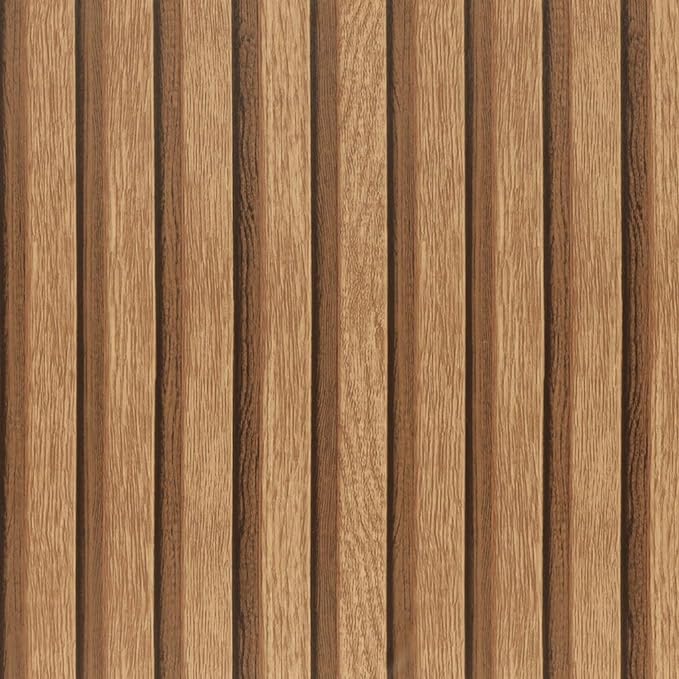 Arthome WALL DECOR Faux Wood Paneling Wallpaper