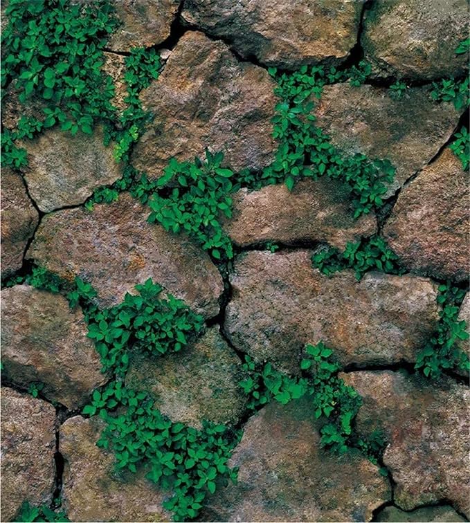 Yancorp Realistic Stone Wall Cover
