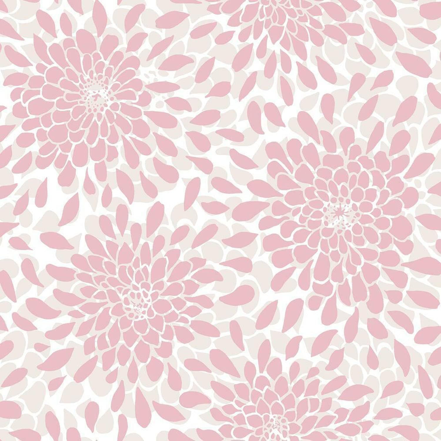 RoomMates Pink Petals Wall Cover