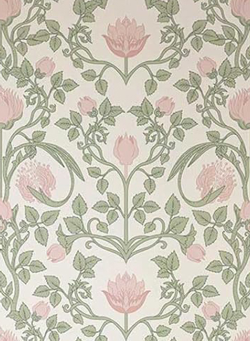 YXTII Retro Botanical Wallpaper