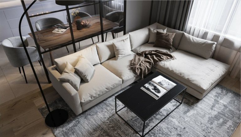 Come scegliere un divano moderno per un soggiorno