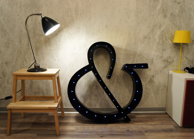 Decorative letters for interior decoration
