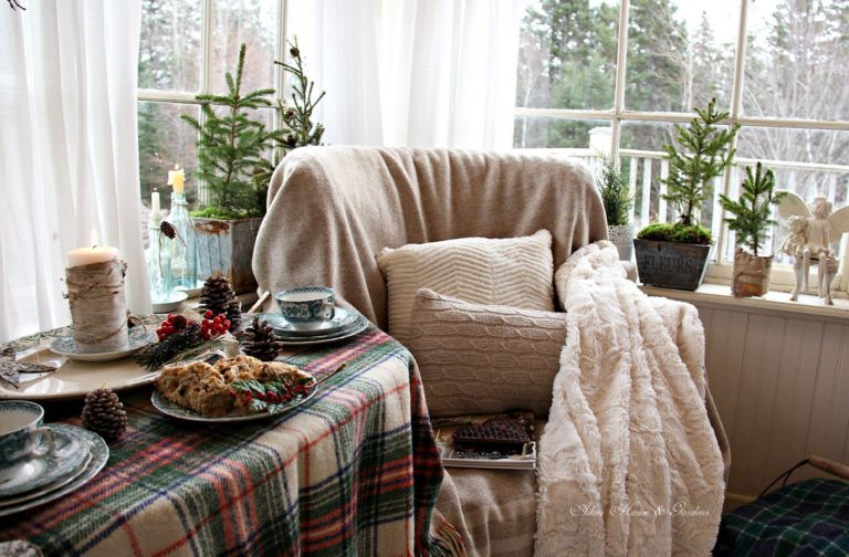 Hygge corner: Feelings of coziness and warmth