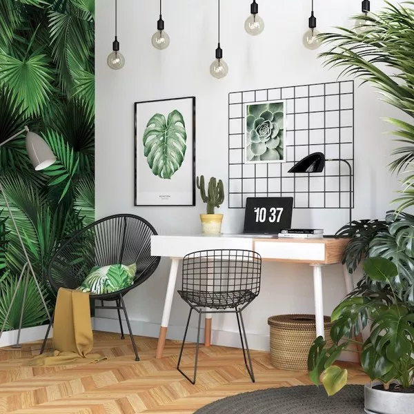 The best ideas for designing the work-space at home and the trends of 2020