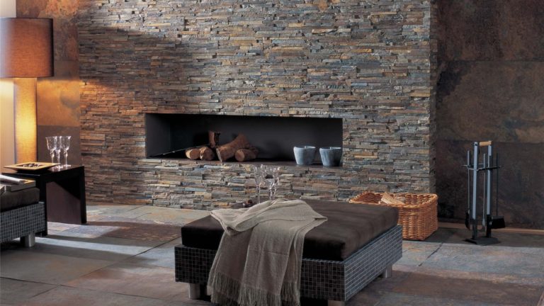 Decorative stone: Wall design ideas