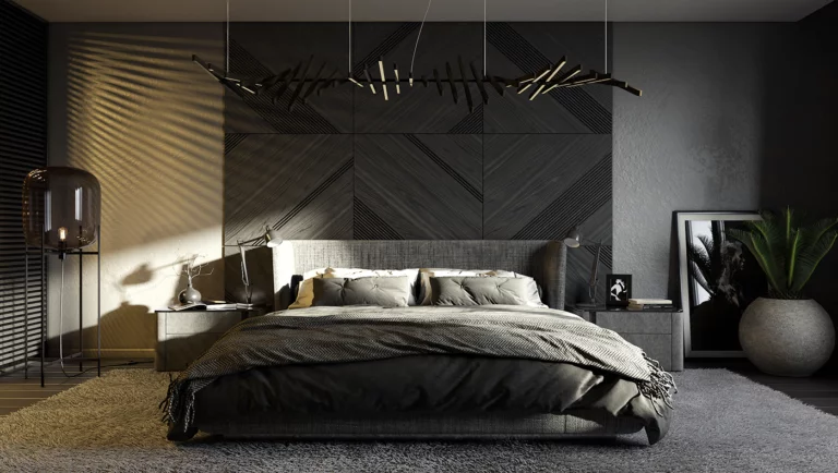 Camera da letto moderna: design e decorazione
