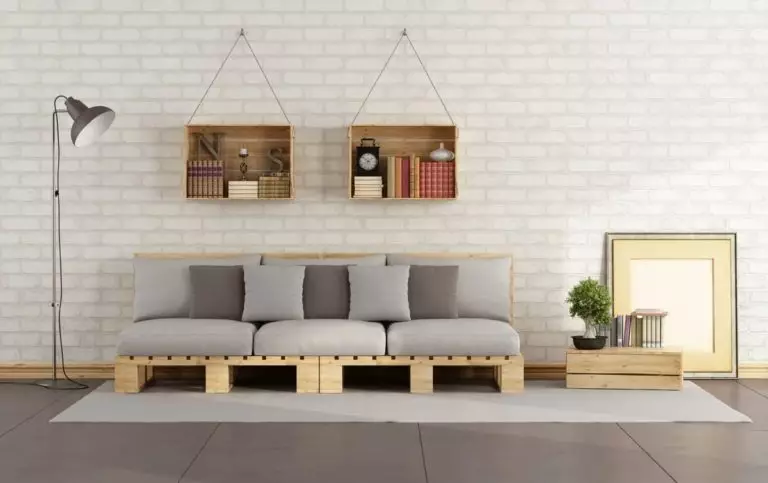 Pallet furniture: Ideas for interior decoration
