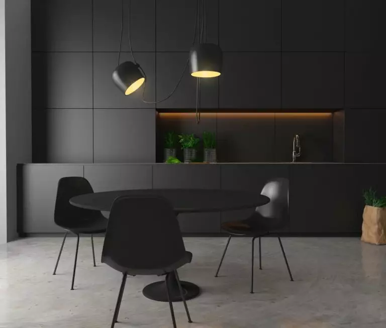 Black kitchen design ideas