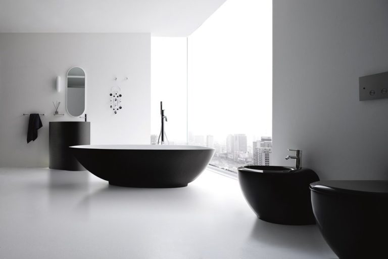Idee di design e arredamento per un bagno minimalista