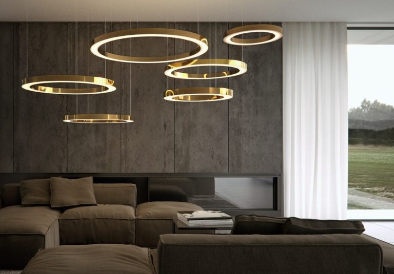 Modern chandeliers: design, styles and types