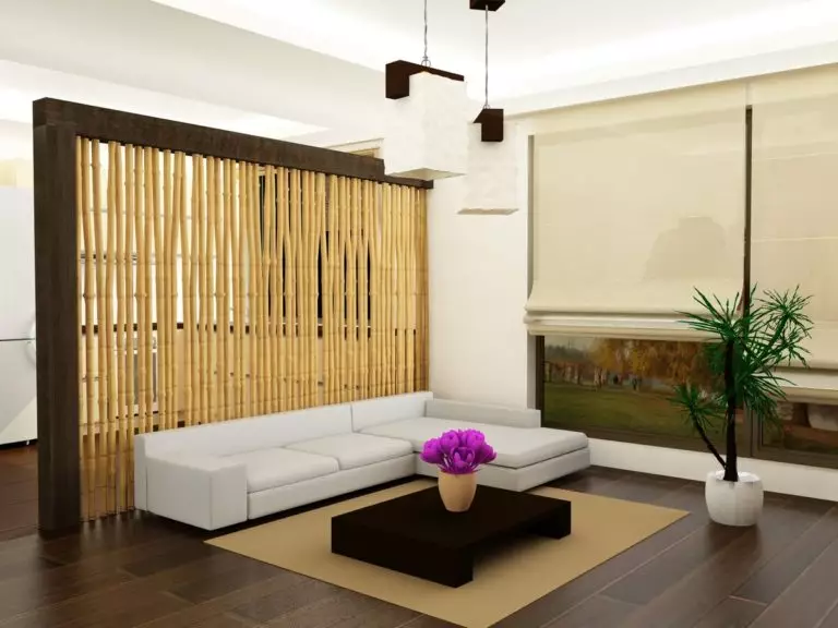 Bamboo in the interior: durability and Eco for home decor