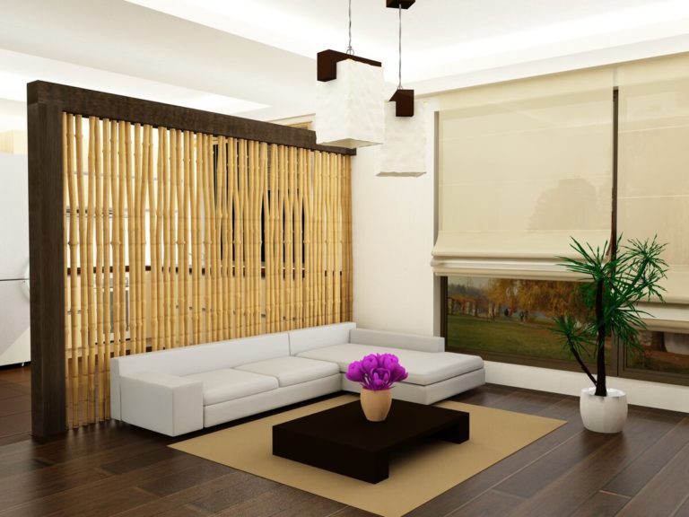 Bamboo in the interior: durability and Eco for home decor