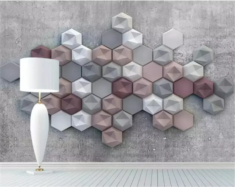 Hexagonal floor and walls tiles: lasting and stylish decor option
