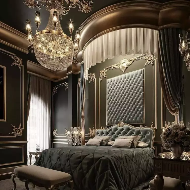 Создаем дизайн интерьера романтической спальни