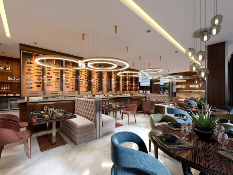 Современный дизайн кафе, баров и ресторанов: модные тенденции 2021 года