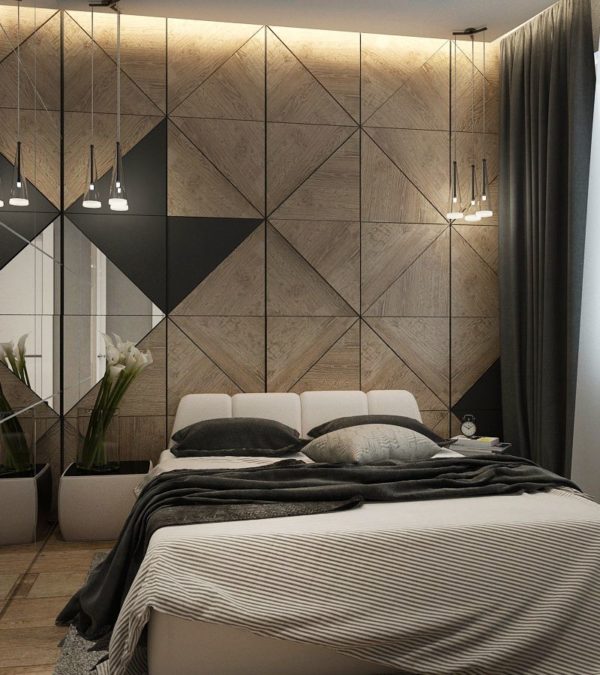 Geometric accent wall ideas (75+ Photos) - Hackrea