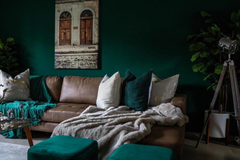 Cuscini per divano in pelle: colori, stili e idee moderne