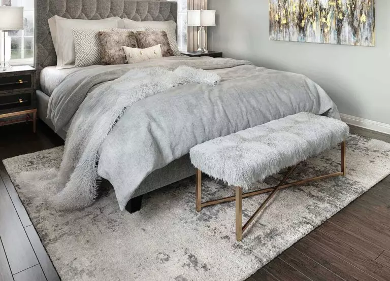 Bedroom rug placement: helpful tips and ideas