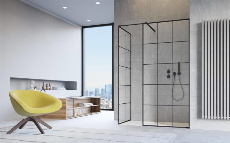 Doccia senza porta: 17 idee moderne per una box doccia walk-in (con foto)
