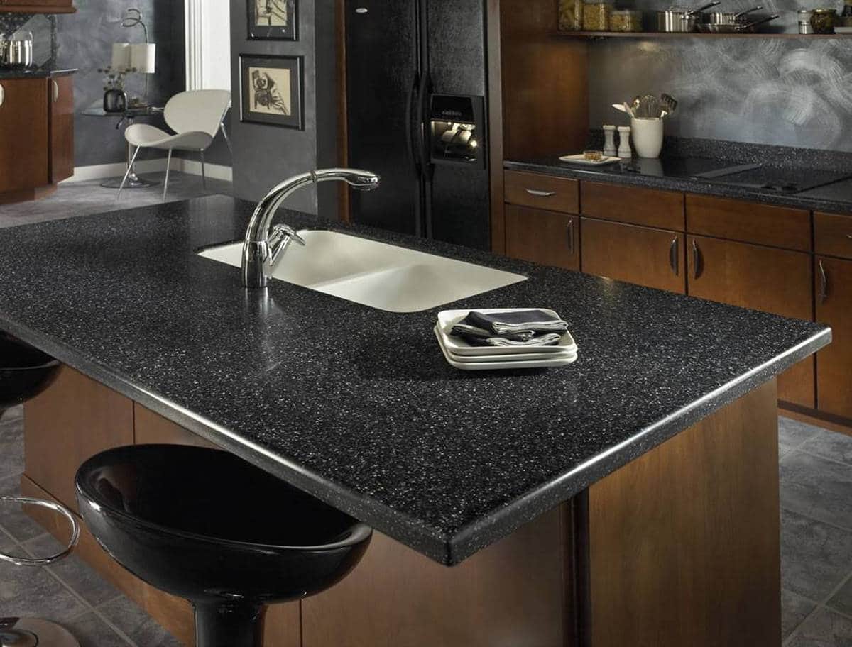 What color kitchen cabinets with black granite countertops? - Hackrea, image size:1200x912