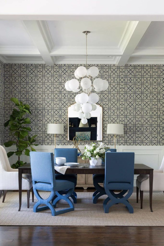 Dining Room Wallpaper Trends 2025 Colors, Prints, and Styles Hackrea