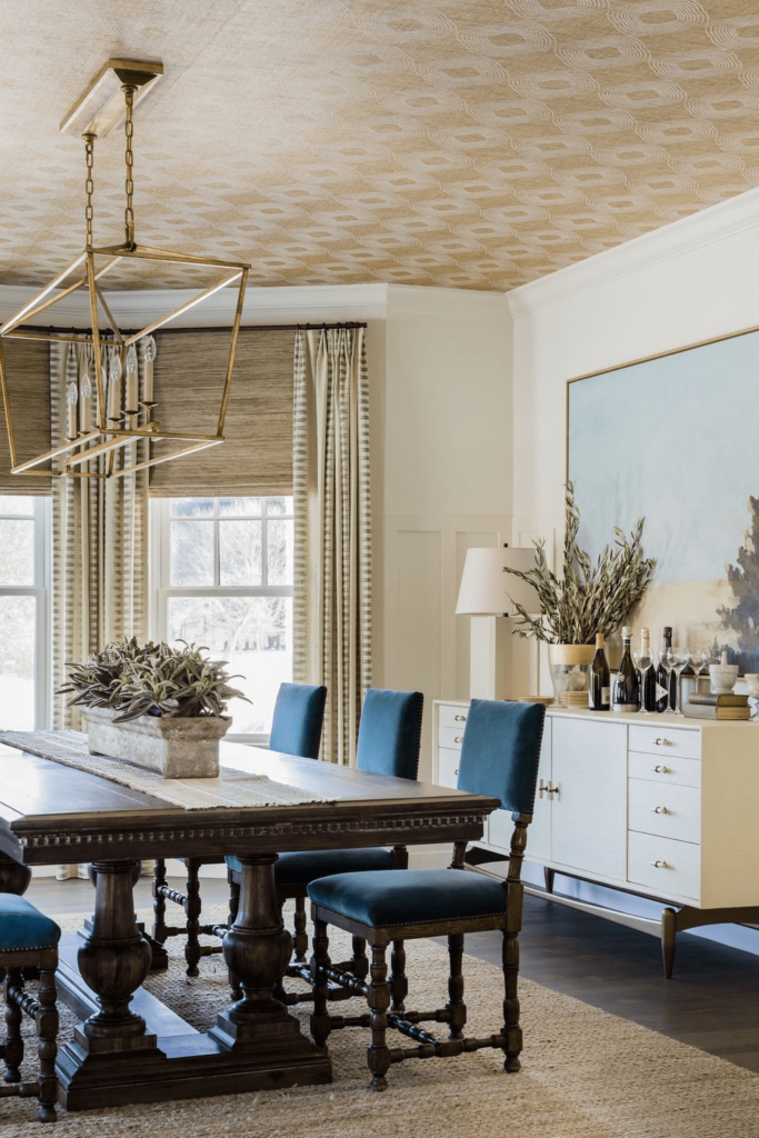 Dining Room Wallpaper Trends 2025: Colors, Prints, and Styles - Hackrea