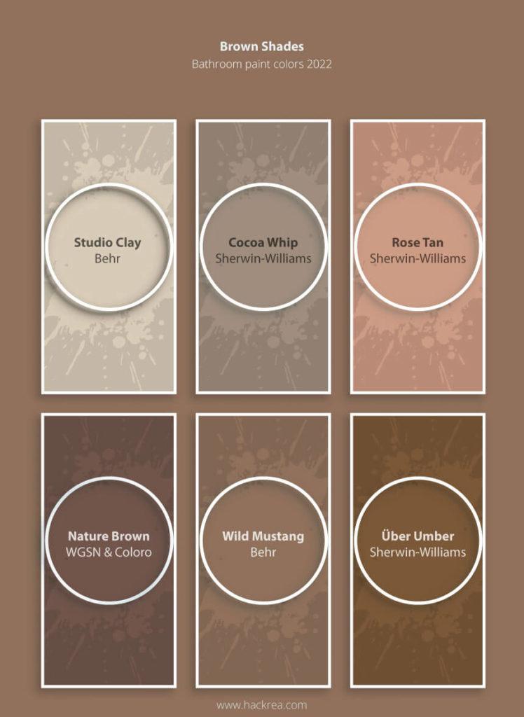 Bathroom paint colors 2022: latest trends and ideas - Hackrea