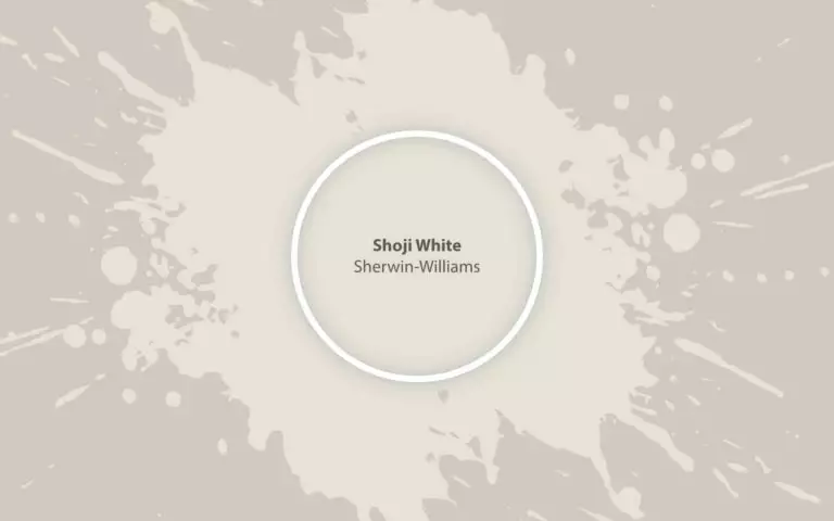 Shoji White (Белый сёдзи) – белый оттенок краски от Sherwin-Williams