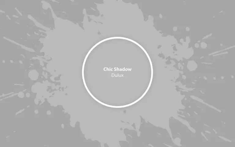 Chic Shadow (Dulux): какой он цвет, обзор и применение