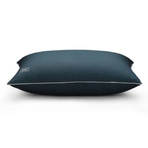 Standard dark blue down alternative pillow + pillow protector by Pillow Guy