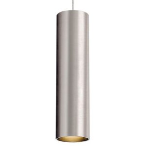 Cylindrical hanging pendant of metal (downlight) by Tech Lighting