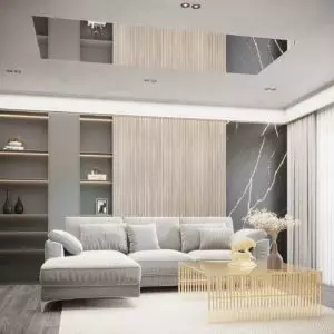 Surprising accents for visual balance