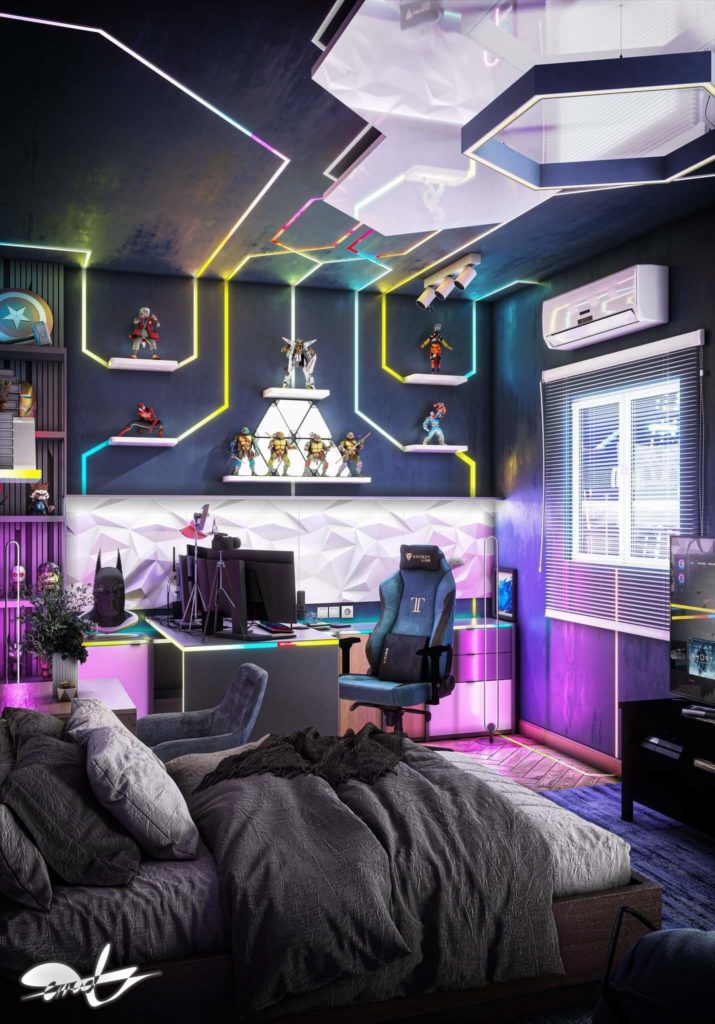 11 Gaming Bedroom Ideas You’ll Want to Try: 2025 Edition - Hackrea
