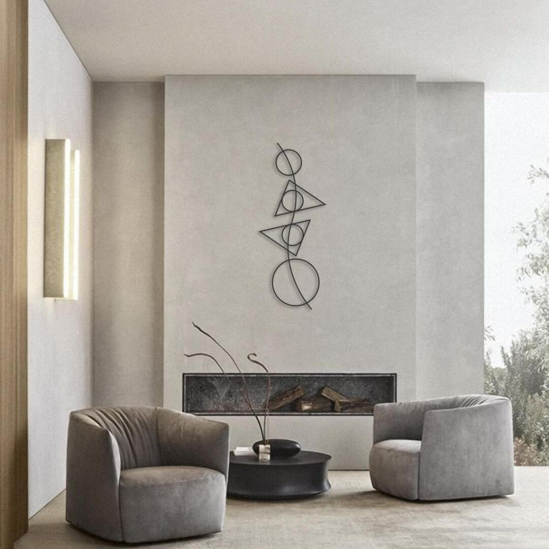 Geometric Wall Art Ideas that Suit Any and Every Design Style - Hackrea