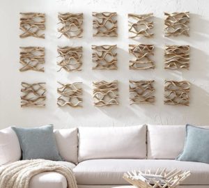 View of 14 Driftwood Wall Art Ideas to Refresh Your Home Decor - Hackrea