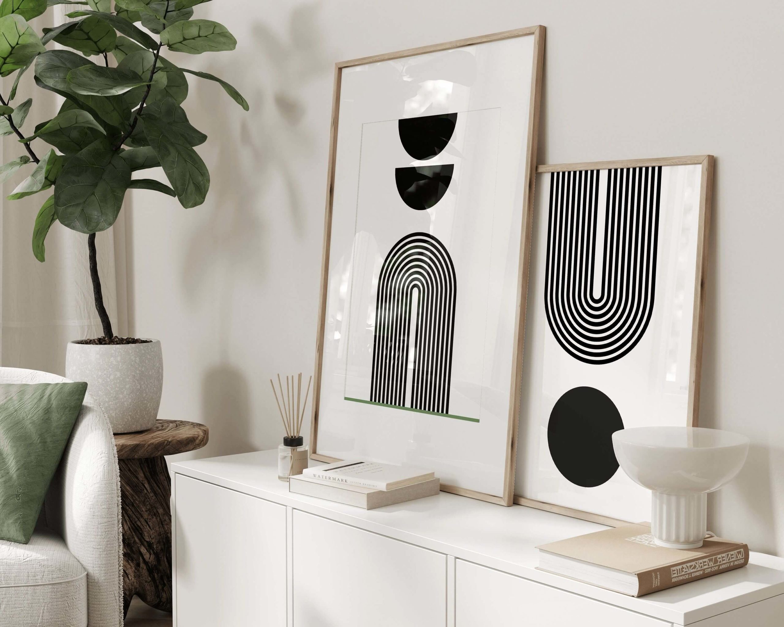 Geometric Wall Design Ideas